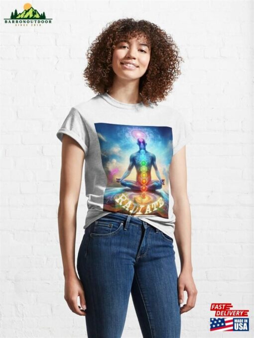 Meditate Elevate Radiate Classic T-Shirt Unisex