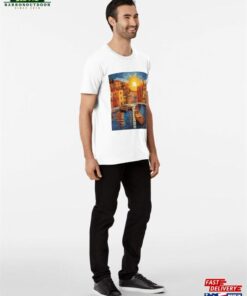 Mediterranean Mosaic Sunset Serenity Premium T-Shirt Sweatshirt
