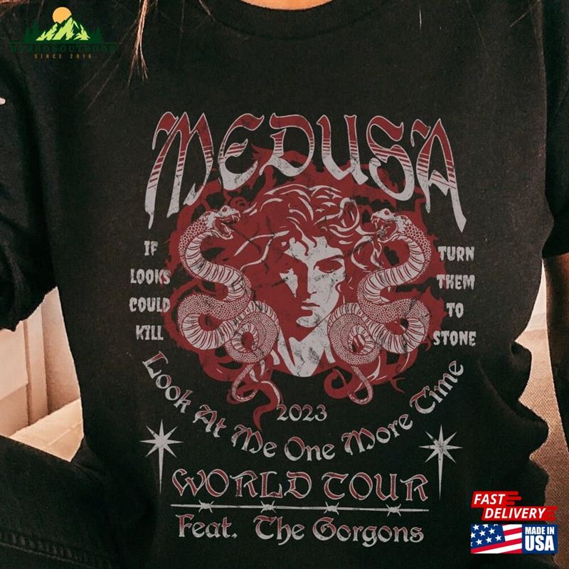 Medusa Vintage Band T-Shirt Unisex Hoodie Medusa Vintage Band T-Shirt Unisex Hoodie