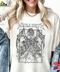 Megadeth Music Band T-Shirt World Tour 2023 Shirt Gift For Fan Tee Hoodie