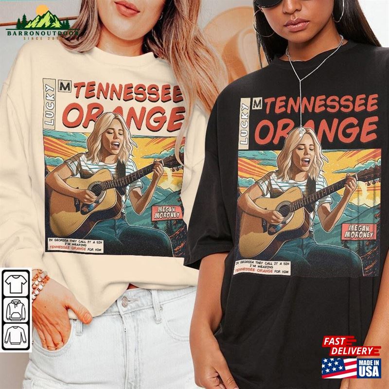 Megan Moroney Comic Shirt 90S Vintage Merch Art Tennessee Orange Lucky Album Concert Ticket 2023 Graphic Tee Gift Fan V3 Sweatshirt T-Shirt Megan Moroney Comic Shirt 90S Vintage Merch Art Tennessee Orange Lucky Album Concert Ticket 2023 Graphic Tee Gift Fan V3 Sweatshirt T-Shirt
