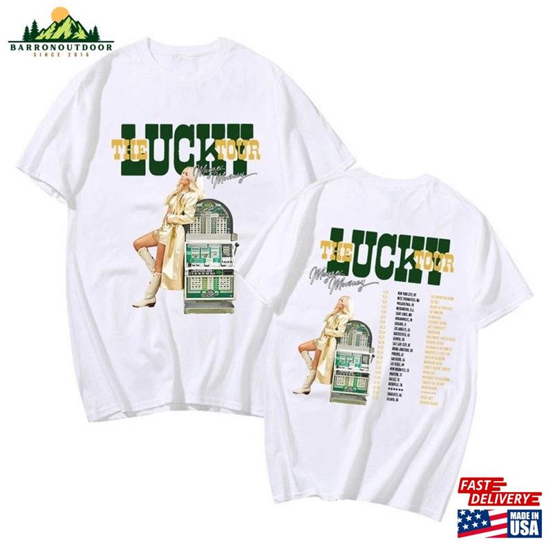 Megan Moroney Shirt The Lucky Tour 2023 Fan Sweatshirt Classic Megan Moroney Shirt The Lucky Tour 2023 Fan Sweatshirt Classic