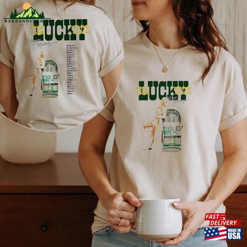 Megan Moroney The Lucky Tour 2023 Shirt Fan T-Shirt Hoodie Megan Moroney The Lucky Tour 2023 Shirt Fan T-Shirt Hoodie