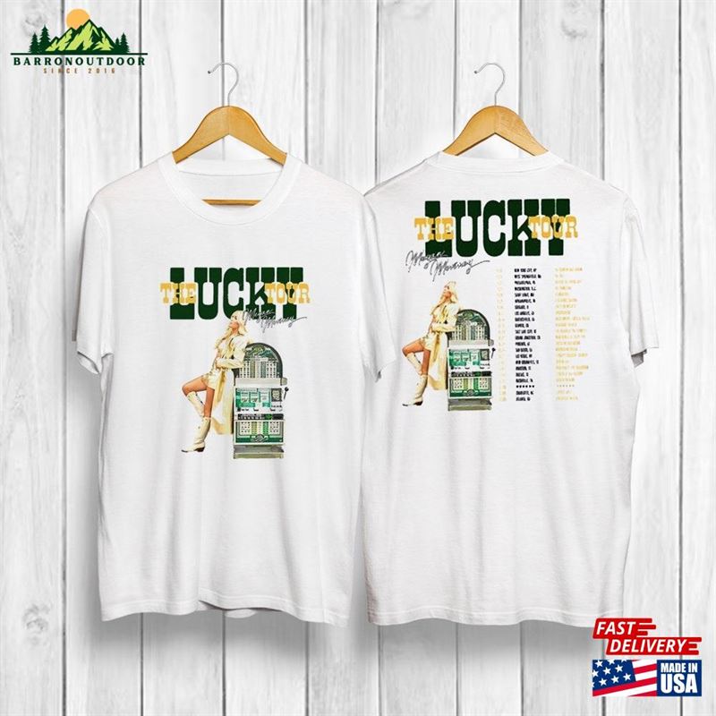 Megan Moroney The Lucky Tour 2023 Shirt Fan T-Shirt Hoodie Megan Moroney The Lucky Tour 2023 Shirt Fan T-Shirt Hoodie