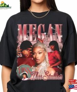 Megan Thee Stallion Music Merch Shirt Hiss Album 90S Tee Mts Tour 2024 Gift Bootleg Inspired T-Shirt Unisex