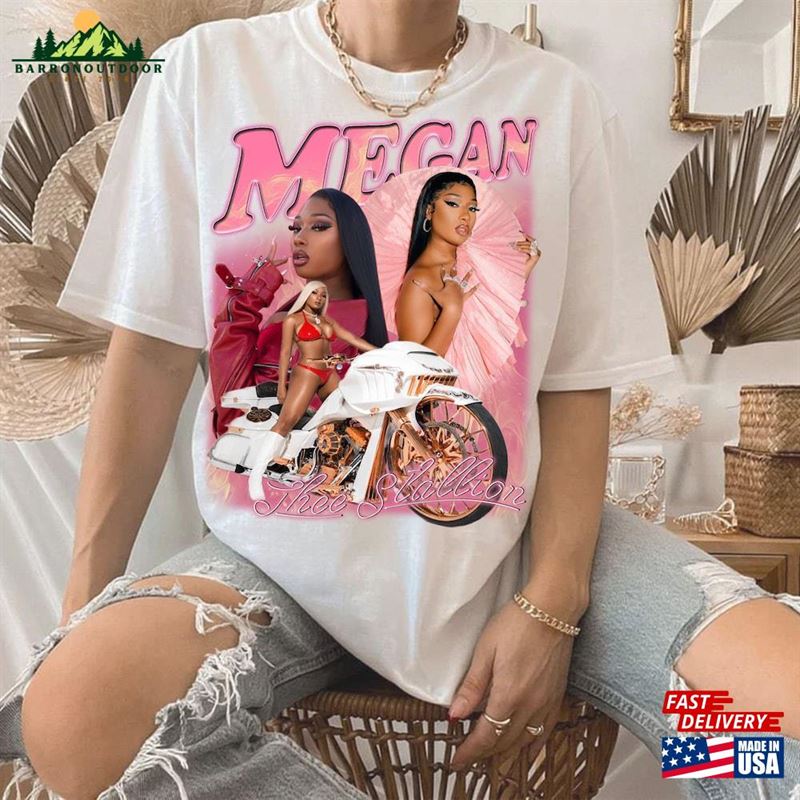 Megan Thee Stallion Rap Tee Vintage Shirt Band Hoodie Sweatshirt Megan Thee Stallion Rap Tee Vintage Shirt Band Hoodie Sweatshirt