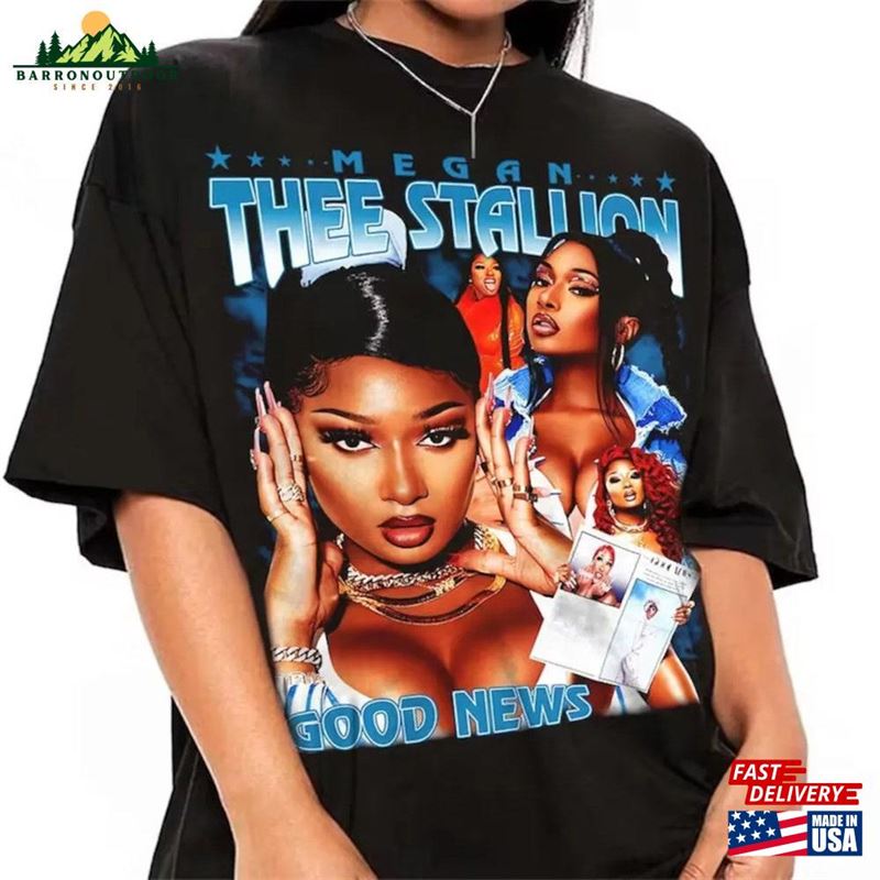 Megan Thee Stallion Rap Tee Vintage Shirt Band Unisex T-Shirt Megan Thee Stallion Rap Tee Vintage Shirt Band Unisex T-Shirt