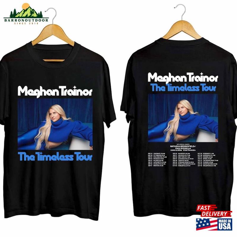 Meghan Trainor The Timeless Tour 2024 Shirt Fan Hoodie Classic Meghan Trainor The Timeless Tour 2024 Shirt Fan Hoodie Classic