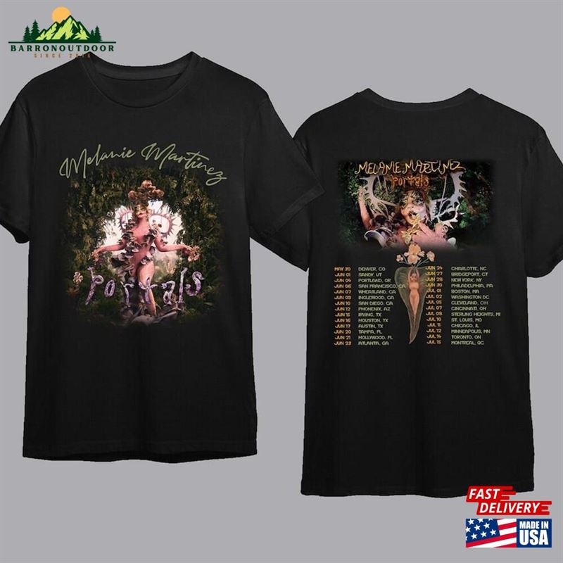 Melanie Shirt Portals Tour 2023 Album Sweatshirt T-Shirt Classic Melanie Shirt Portals Tour 2023 Album Sweatshirt T-Shirt Classic