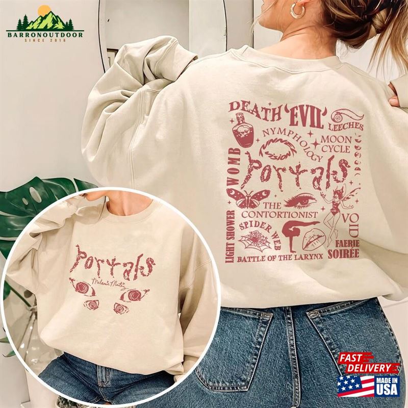 Melanie Shirt Portals Tour 2023 Tee Album T-Shirt Classic Melanie Shirt Portals Tour 2023 Tee Album T-Shirt Classic