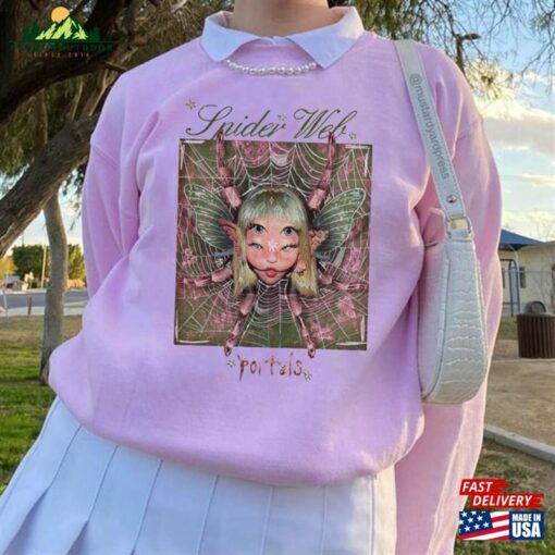 Melanie Spider Web Shirt Portals Tour 2023 Tee Album Unisex Hoodie
