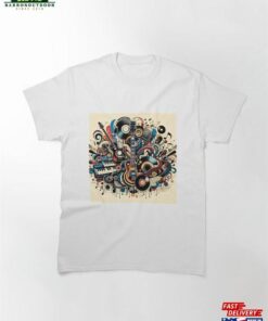 Melody Fusion Artistic Tribute To Music Classic T-Shirt Unisex Sweatshirt