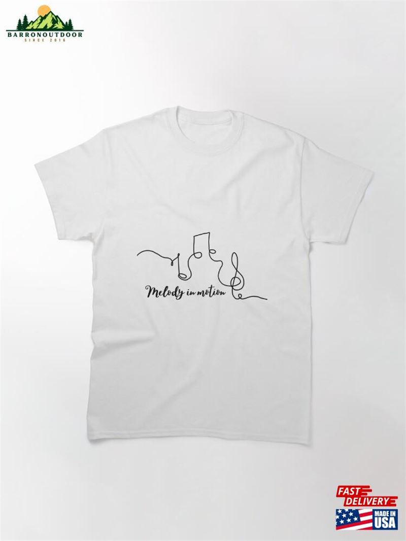 Melody In Motion Music Classic T-Shirt Unisex Hoodie Melody In Motion Music Classic T-Shirt Unisex Hoodie