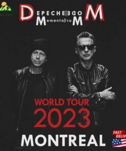 Memento Mori Depeche Mode 2023 T-Shirt Inspired By World Tour Concert In Montreal Classic Unisex