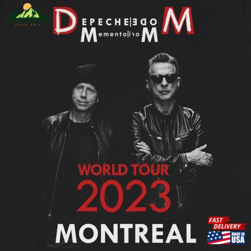 Memento Mori Depeche Mode 2023 T-Shirt Inspired By World Tour Concert In Montreal Classic Unisex Memento Mori Depeche Mode 2023 T-Shirt Inspired By World Tour Concert In Montreal Classic Unisex