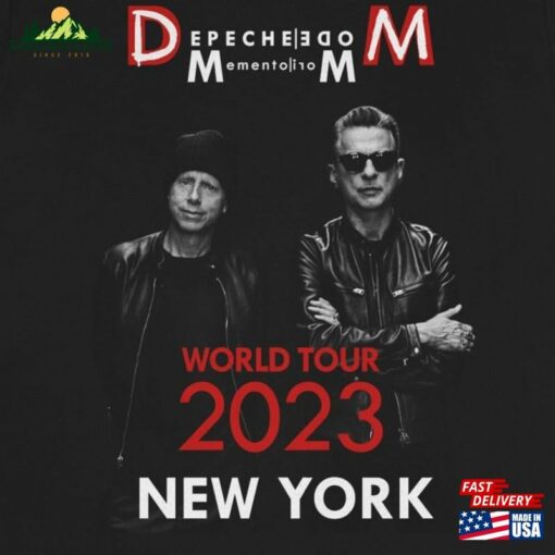 Memento Mori Depeche Mode 2023 T-Shirt Inspired By World Tour Concert In New York Hoodie