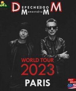 Memento Mori Depeche Mode 2023 T-Shirt Inspired By World Tour Concert In Paris Classic