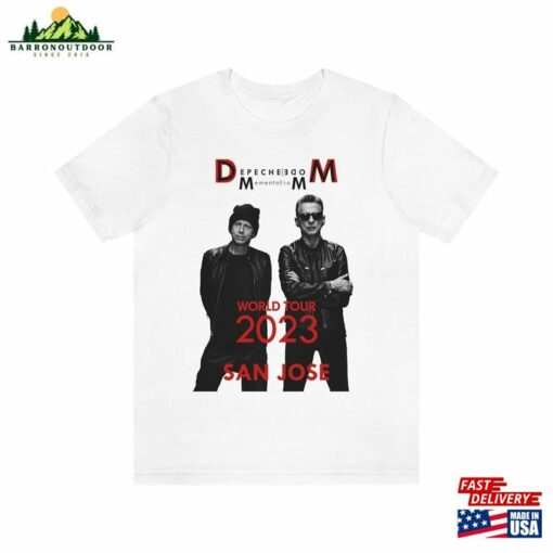 Memento Mori Depeche Mode 2023 T-Shirt Inspired By World Tour Concert In San Jose Hoodie