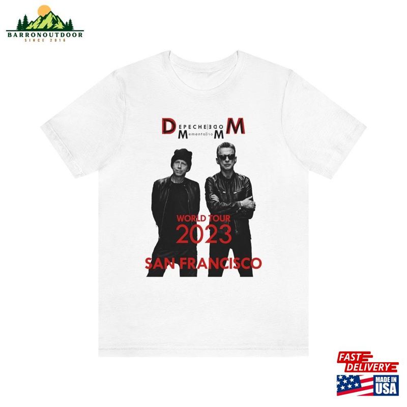 Memento Mori Depeche Mode 2023 Tour Shirt World Concert In San Francisco T-Shirt Unisex Memento Mori Depeche Mode 2023 Tour Shirt World Concert In San Francisco T-Shirt Unisex