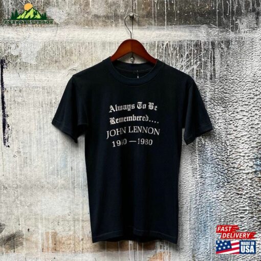 Memorial’80s John Lennon T-Shirt Hoodie Sweatshirt