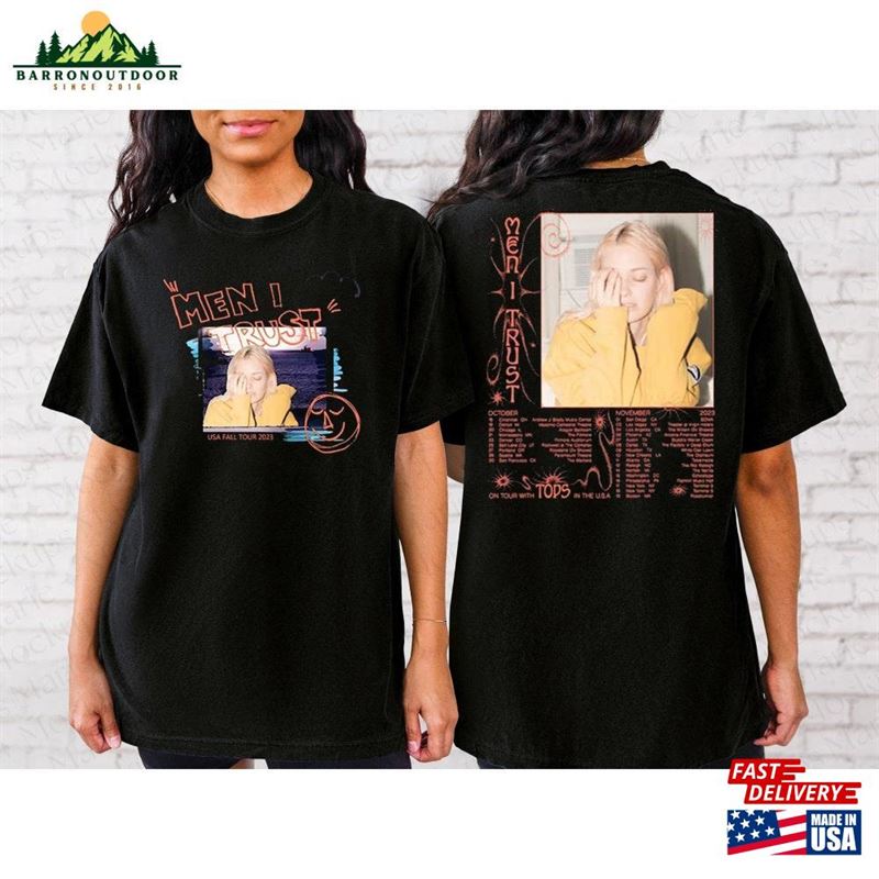 Men I Trust Us Tour 2023 T-Shirt Fan Sweatshirt Concert Shirt Men I Trust Us Tour 2023 T-Shirt Fan Sweatshirt Concert Shirt