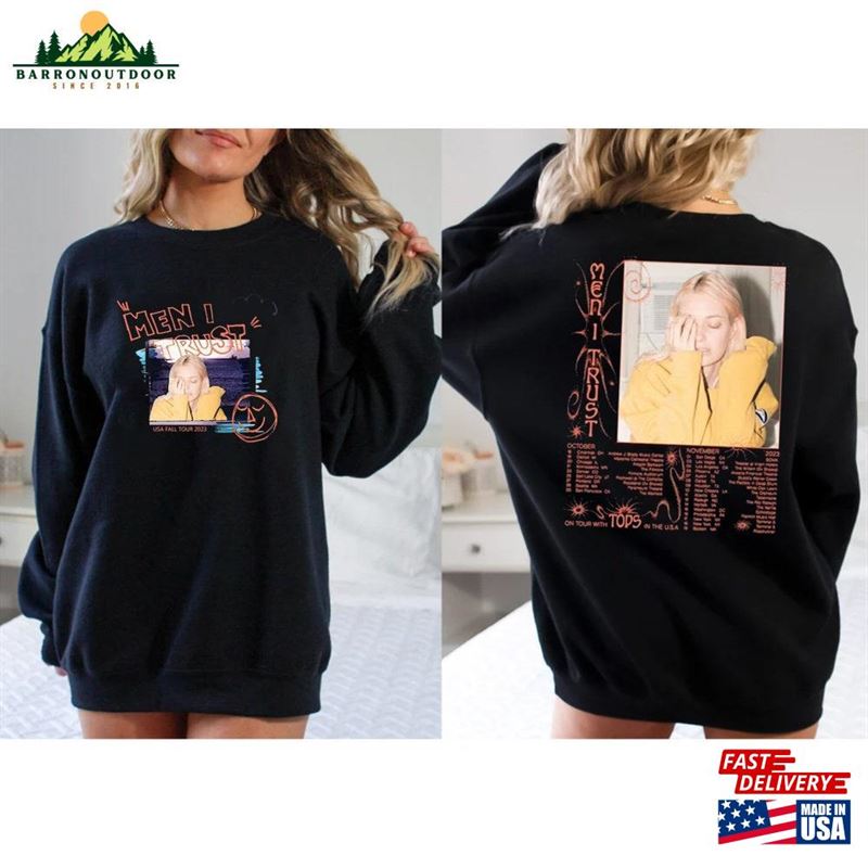 Men I Trust Us Tour 2023 T-Shirt Fan Sweatshirt Concert Shirt Men I Trust Us Tour 2023 T-Shirt Fan Sweatshirt Concert Shirt