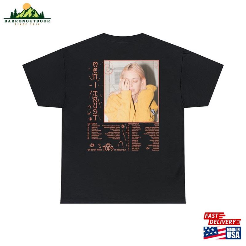 Men I Trust Usa Fall Tour 2023 Merch Double Side Shirt Classic Sweatshirt Men I Trust Usa Fall Tour 2023 Merch Double Side Shirt Classic Sweatshirt