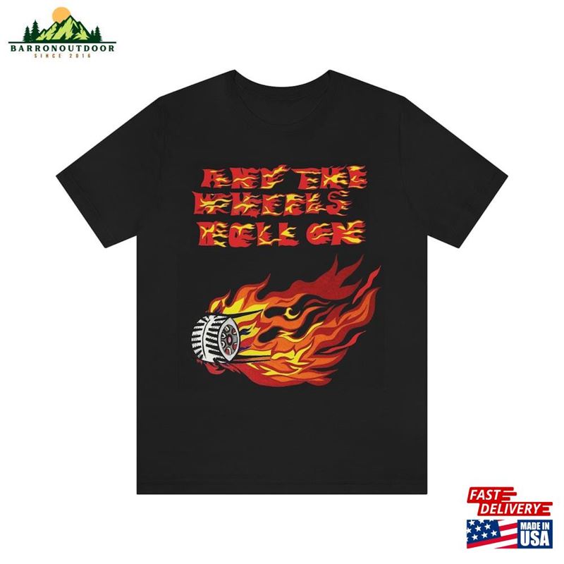 Men's And The Wheels Roll On Short Sleeve Tee Unisex Led Zeppelin Lyrics T-Shirt Rock Band Jersey Sweatshirt Hoodie Men's And The Wheels Roll On Short Sleeve Tee Unisex Led Zeppelin Lyrics T-Shirt Rock Band Jersey Sweatshirt Hoodie