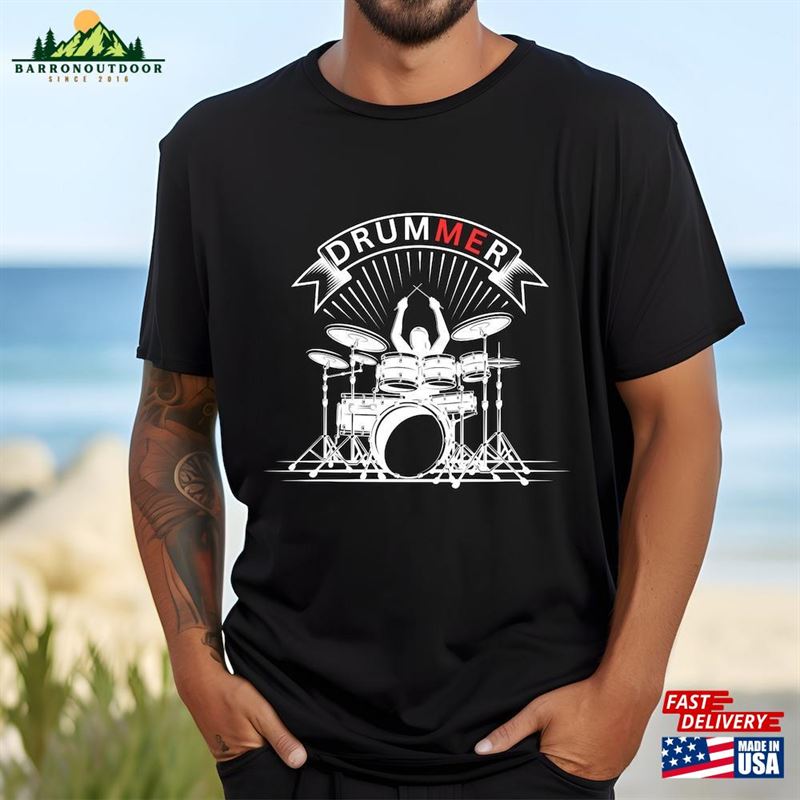 Men's Drummer T-Shirt Graphic Drum Shirt Sweatshirt Men's Drummer T-Shirt Graphic Drum Shirt Sweatshirt