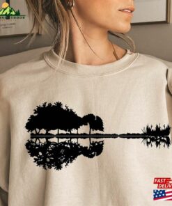 Men’s Nature Guitar Sweatshirt Hoodie