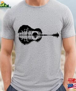 Men’s Nature Guitar T-Shirt Sweatshirt Unisex