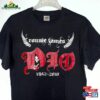 Men’s T-Shirts Rock Concert Tee Ronnie James Dio 1942 2010 Size M T-Shirt Hoodie