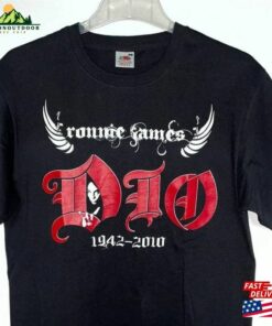 Men’s T-Shirts Rock Concert Tee Ronnie James Dio 1942 2010 Size M T-Shirt Hoodie Men’s T-Shirts Rock Concert Tee Ronnie James Dio 1942 2010 Size M T-Shirt Hoodie