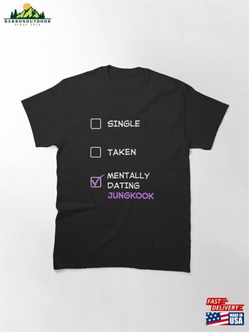 Mentally Dating Jungkook T-Shirt Hoodie