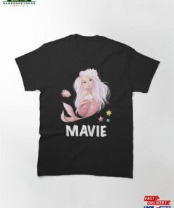 Mermaid Girl’s Lettering Mavie Classic T-Shirt Unisex