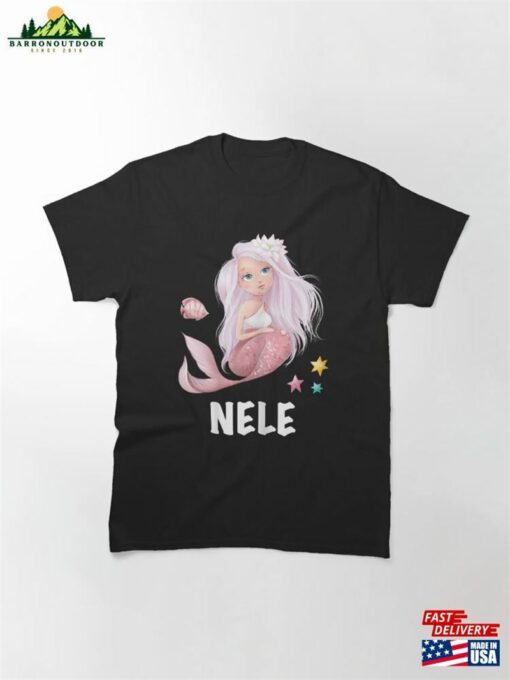 Mermaid Girl’s Lettering Nele Classic T-Shirt Unisex Sweatshirt