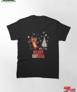 Merry Catmas Funny Meme Classic T-Shirt Sweatshirt Unisex