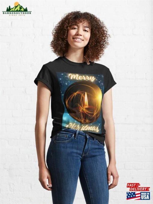 Merry Christmas By Candlelight Classic T-Shirt Sweatshirt