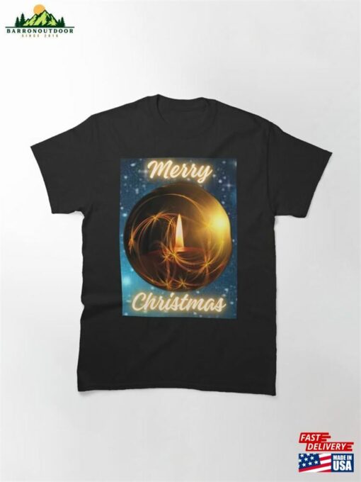 Merry Christmas By Candlelight Classic T-Shirt Sweatshirt
