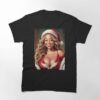 Merry Christmas Cartoon Mariah Dressed As Santa Claus Classic T-Shirt Hoodie
