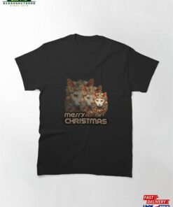 Merry Christmas Cat Classic T-Shirt Sweatshirt