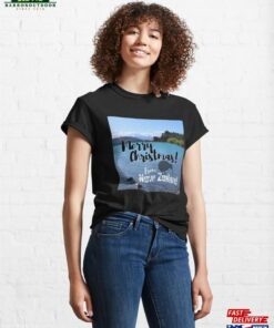 Merry Christmas From New Zealand (Lake Tekapo Canterbury Sweatshirt Hoodie