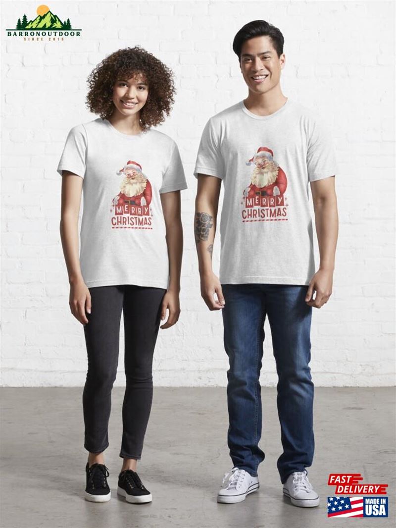 Merry Christmas Magic Tee Festive Joy For All! Essential T-Shirt Sweatshirt Hoodie Merry Christmas Magic Tee Festive Joy For All! Essential T-Shirt Sweatshirt Hoodie