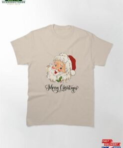 Merry Christmas Santa Claus Classic T-Shirt Unisex
