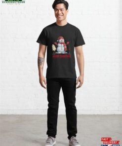 Merry Christmas Snowman Classic T-Shirt Sweatshirt