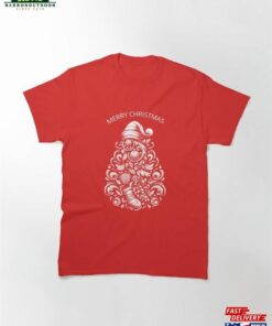 Merry Christmas Tree Classic T-Shirt Hoodie
