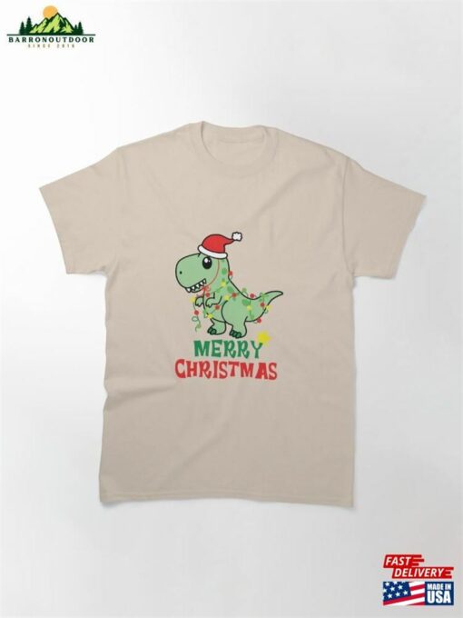 Merry Dino Christmas! Santa Rex Classic T-Shirt Hoodie