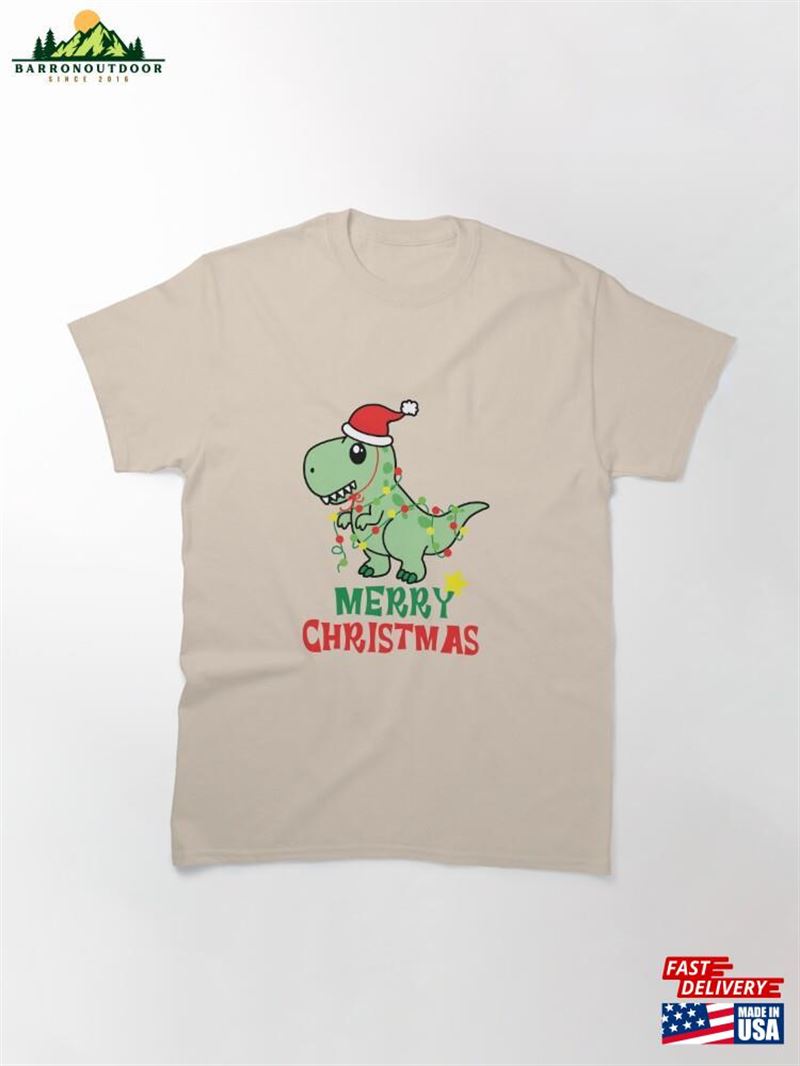 Merry Dino Christmas! Santa Rex Classic T-Shirt Hoodie Merry Dino Christmas! Santa Rex Classic T-Shirt Hoodie