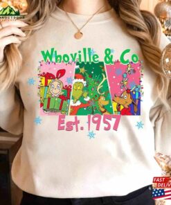 Merry Grinchmas Shirt Christmas Sweatshirt Funny Unisex