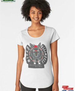 Merry Kissmyass Black Donkey Premium Scoop T-Shirt Classic